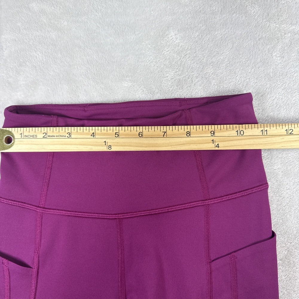 Athleta Ultimate Stash II Pocket 7/8 Tight Legging Purple Women XXSmall - Picture 5 of 8